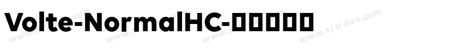 Volte-NormalHC字体转换
