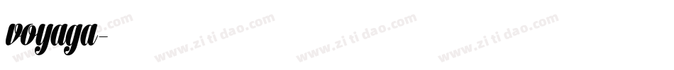 voyaga字体转换