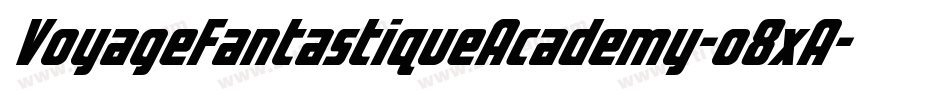 VoyageFantastiqueAcademy-o8xA字体转换
