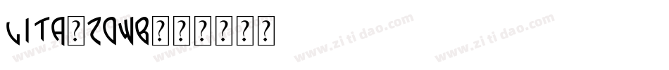 Lita-70wB字体转换