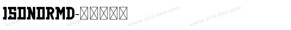 IsonormD字体转换