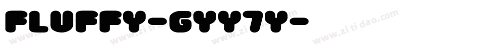 Fluffy-6Yy7Y字体转换