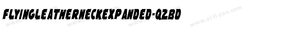 FlyingLeatherneckExpanded-qzBd字体转换