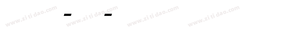 WalbaumBook-Italic字体转换