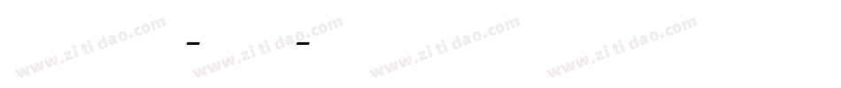 WalbaumBook-Italic字体转换