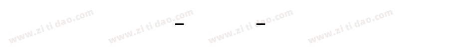 WalbaumStandardBQ-Regular字体转换