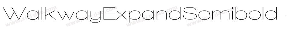 WalkwayExpandSemibold-qo6x字体转换 WalkwayExpandSemibold-qo6x字体转换