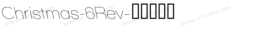 Christmas-6Rev字体转换