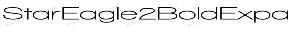 StarEagle2BoldExpandItal-lDj0字体转换
