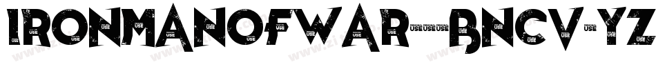IronManOfWar001BNcv-yZnY字体转换