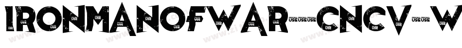 IronManOfWar001CNcv-9W7K字体转换
