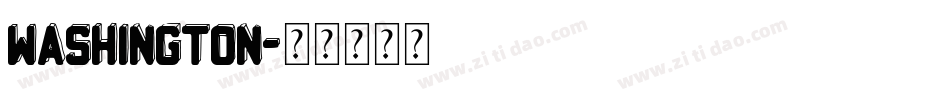 Washington字体转换