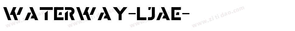 WaterWay-LjAE字体转换