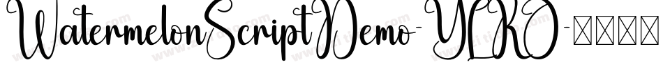 WatermelonScriptDemo-YLKO字体转换