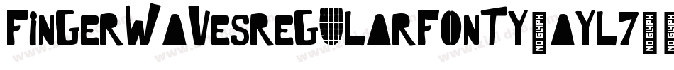 FingerWavesRegularFonty-AYl7字体转换