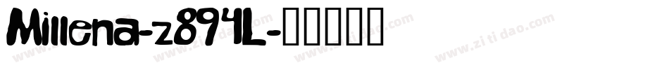 Millena-z894L字体转换