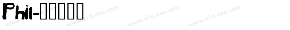 Phil字体转换