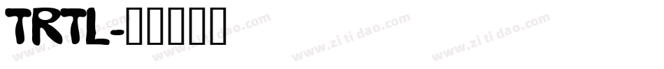 TRTL字体转换