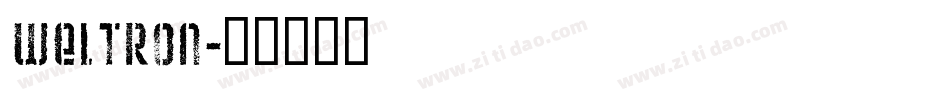 Weltron字体转换