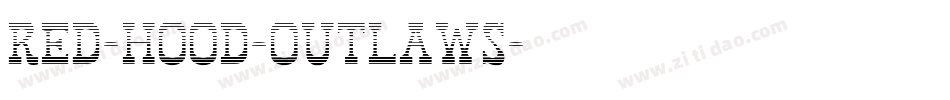 Red-Hood-Outlaws字体转换