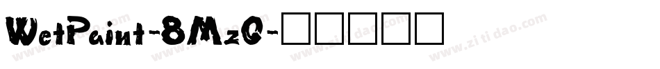WetPaint-8Mz0字体转换