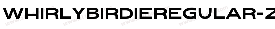WhirlyBirdieRegular-Zx9q字体转换