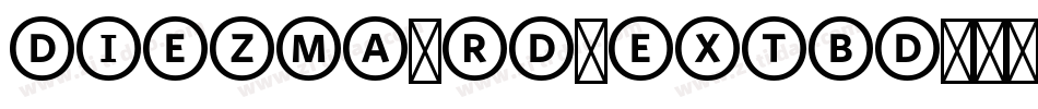 Diezma-Rd-ExtBd字体转换