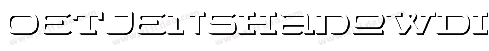 OetjenShadowDisplay字体转换