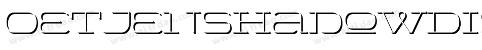 OetjenShadowDisplay字体转换