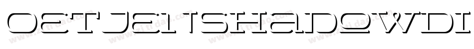 OetjenShadowDisplay字体转换