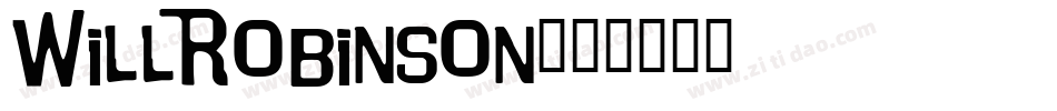 WillRobinson字体转换