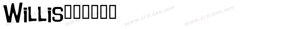 Willis字体转换