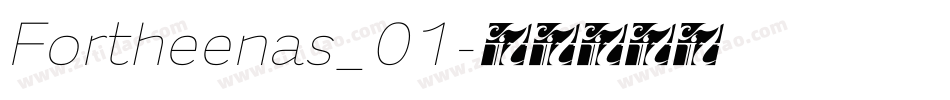 Fortheenas_01字体转换