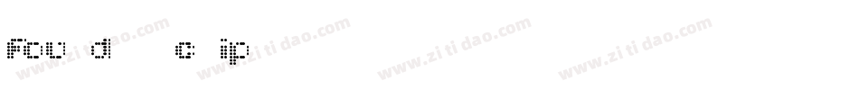 Found_Receipt字体转换