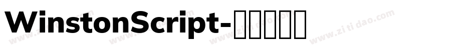 WinstonScript字体转换