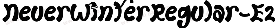 NeuerWinterRegular-E2dW字体转换