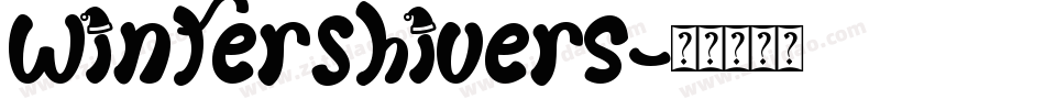 WinterShivers字体转换