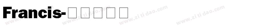 Francis字体转换