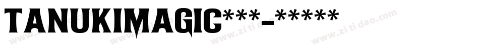 TanukiMagic转换器字体转换