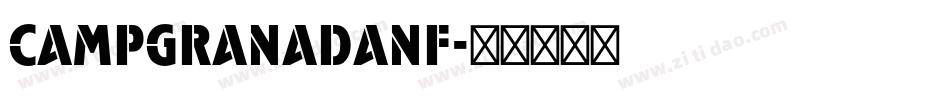 Campgranadanf字体转换