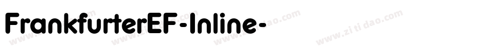 FrankfurterEF-Inline字体转换