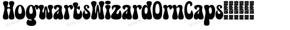 HogwartsWizardOrnCaps字体转换