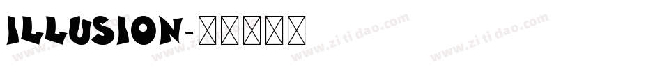 Illusion字体转换