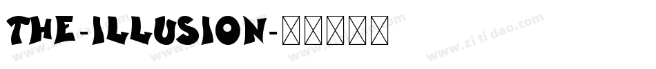 The-Illusion字体转换