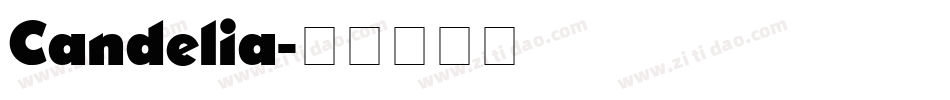 Candelia字体转换