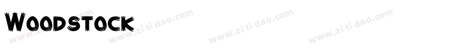 Woodstock字体转换