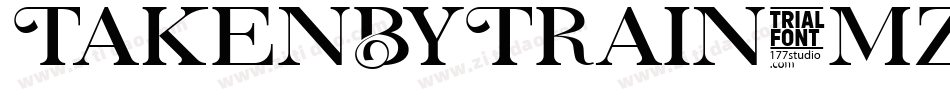 TakenByTrain-mzrm字体转换