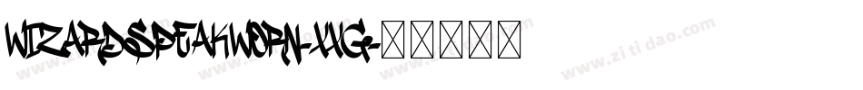 WizardspeakWorn-XxG字体转换