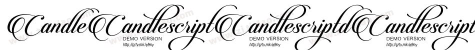 Candle-3d字体转换