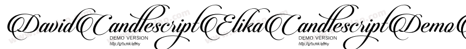 David-Elika-Demo-Version字体转换
